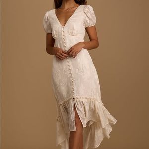 High low boho dress